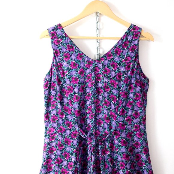 ❌SOLD❌vintage 90s cute floral romper playsuit M - Picture 6 of 6